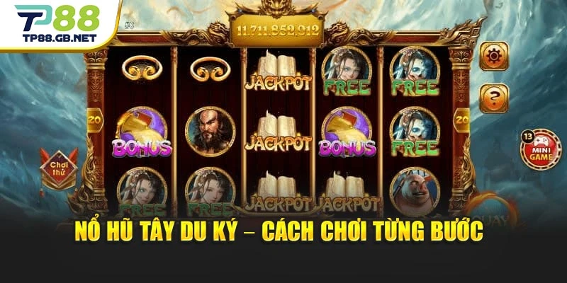 Nổ hũ Tây Du Ký – Cách chơi từng bước 